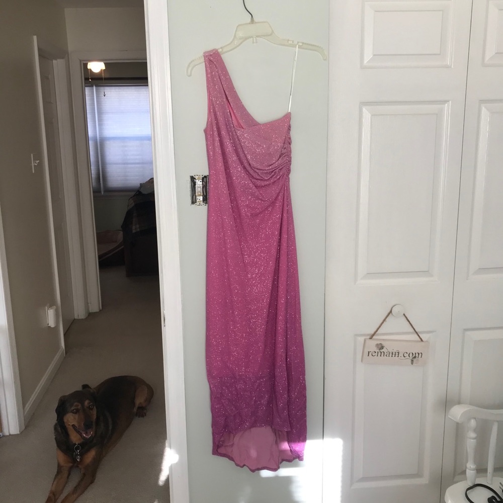 Rampage Clothing Company Sparkly Pink Dress
